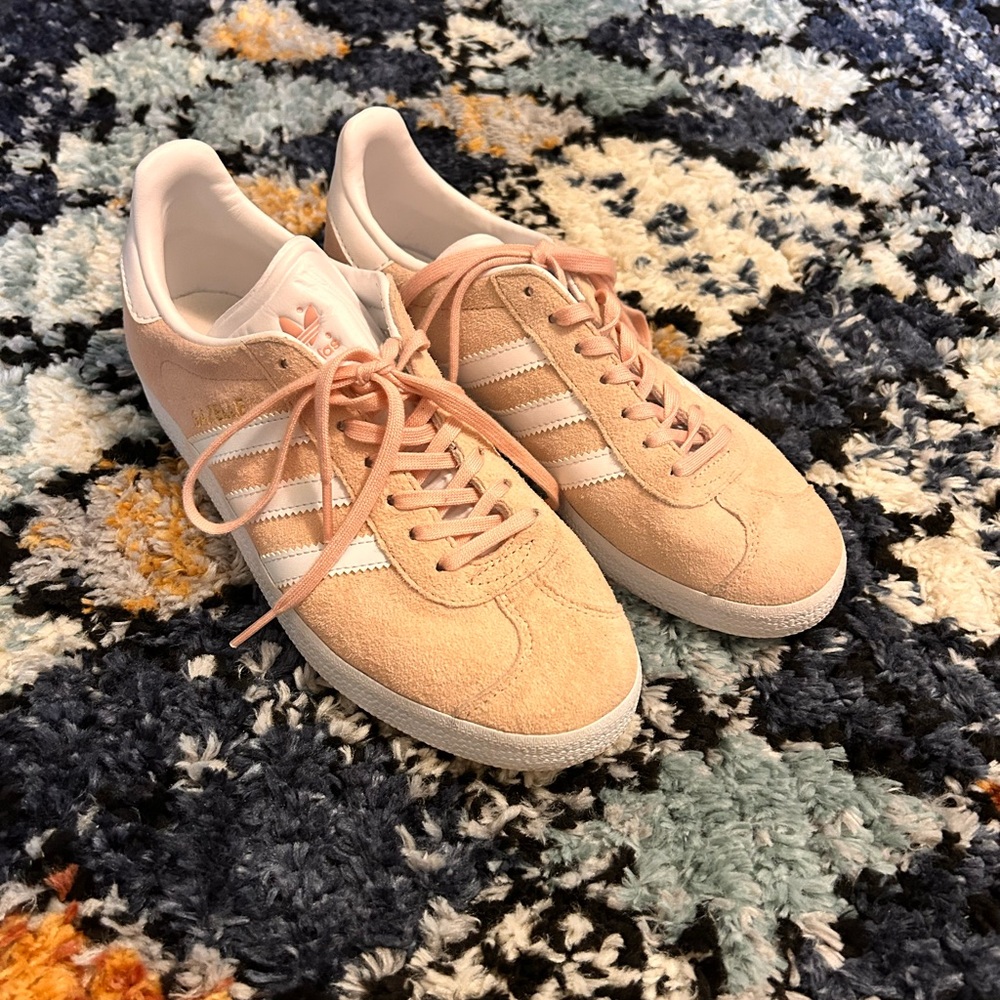 Pink Adidas Gazelle Sneakers
